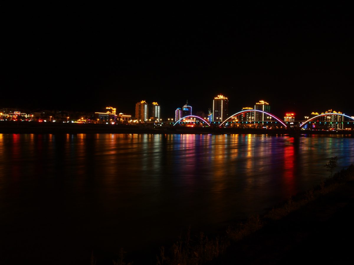 青田夜景
