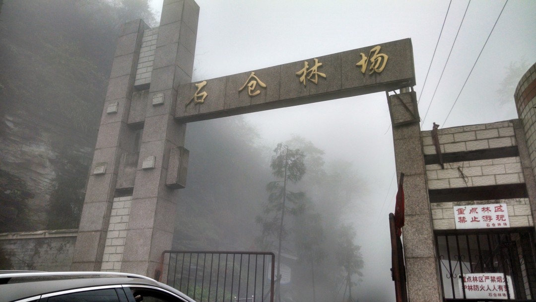 贵州·毕节·金沙·石仓林场大门