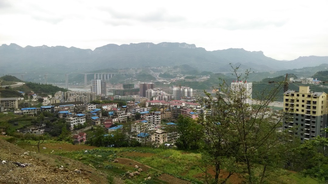 俯瞰思南全城