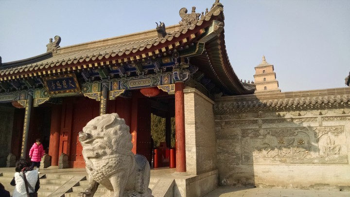 陕西西安·大慈恩寺内的大雁塔