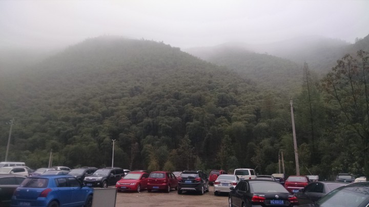 安吉大竹海景区停车场