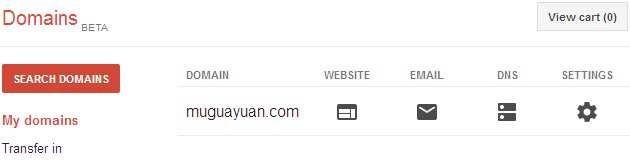 name.com 转入 Google Domains