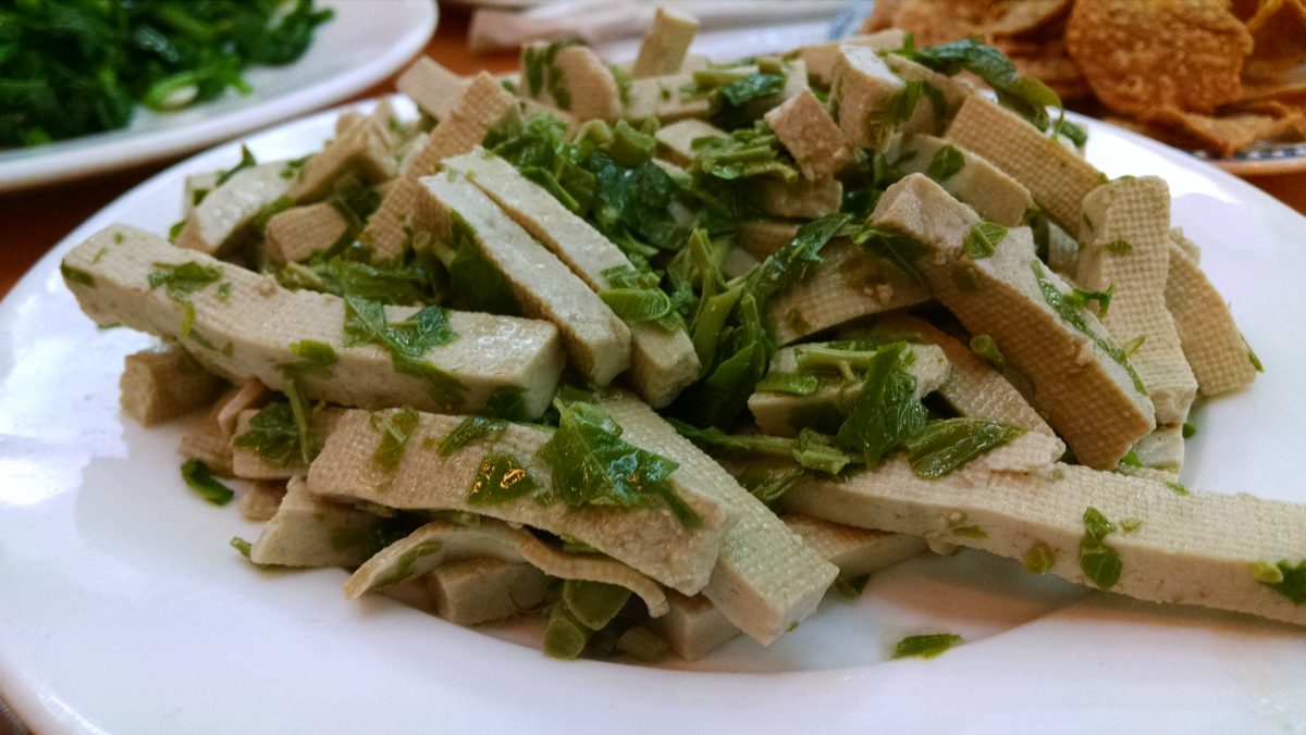 香椿拌豆腐