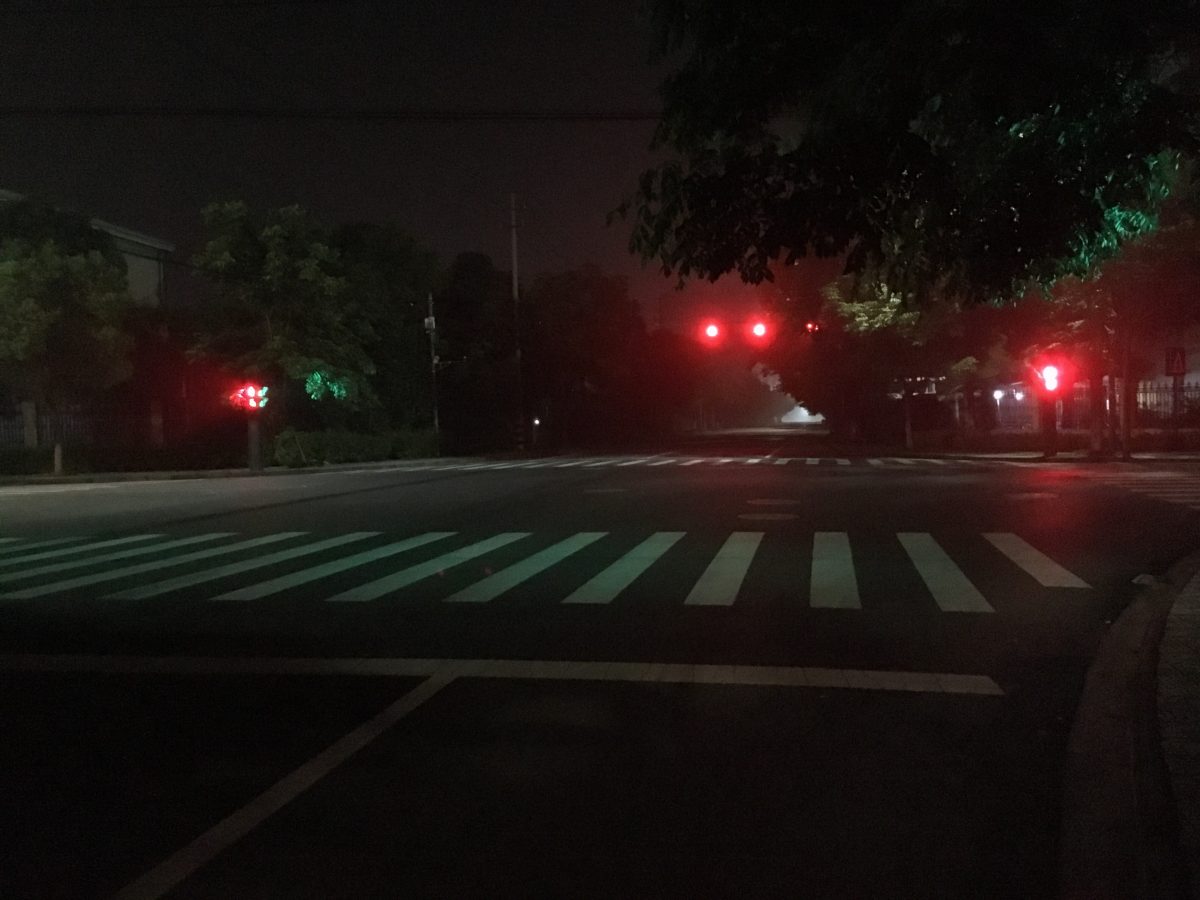 夜间骑行
