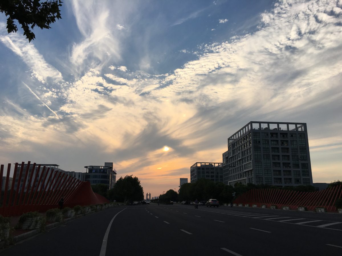 晚霞