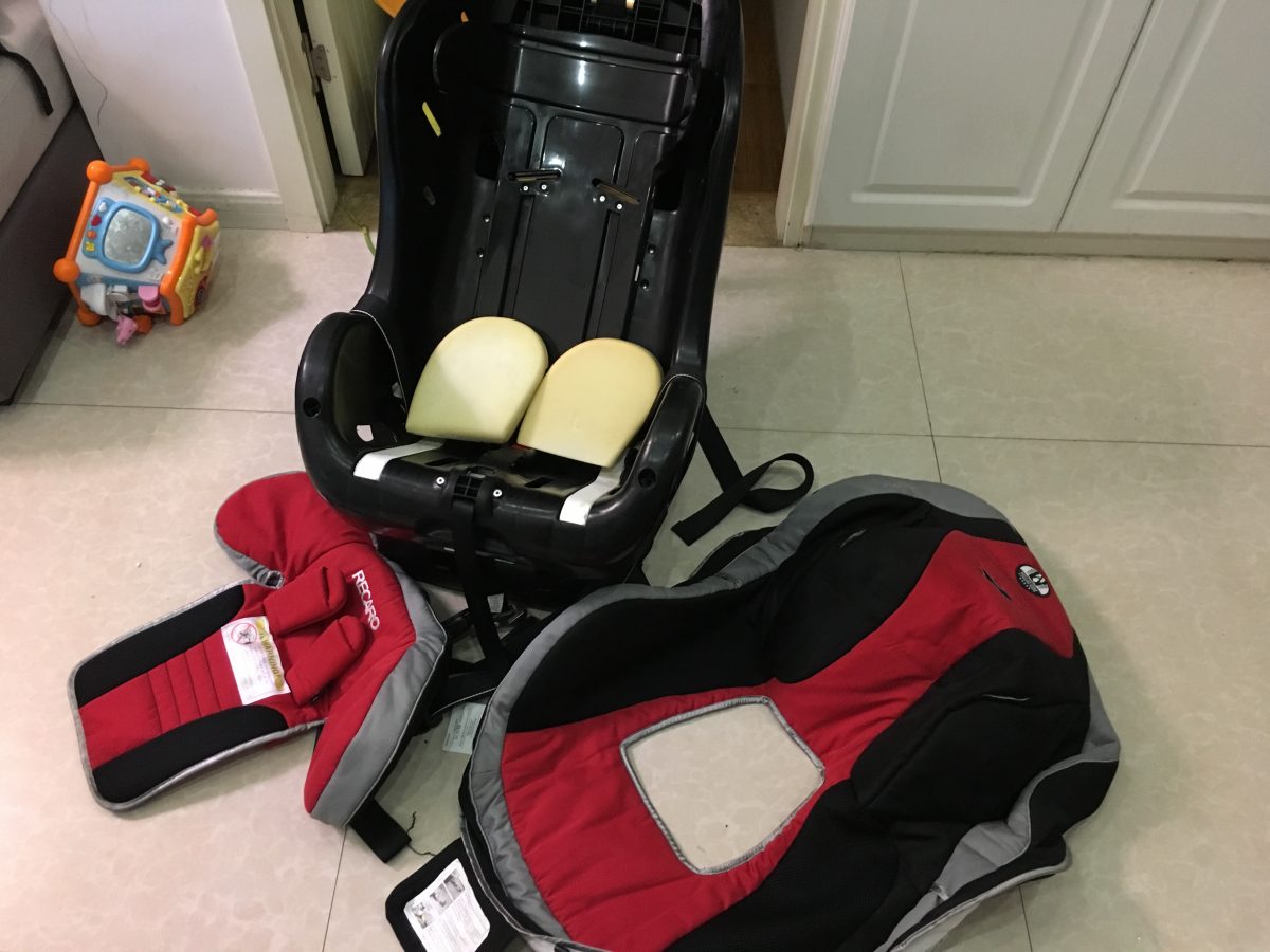 RECARO 儿童安全座椅拆解