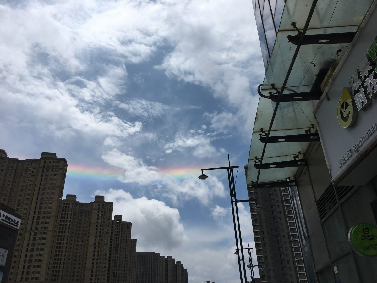 晕像·环地平弧·彩虹