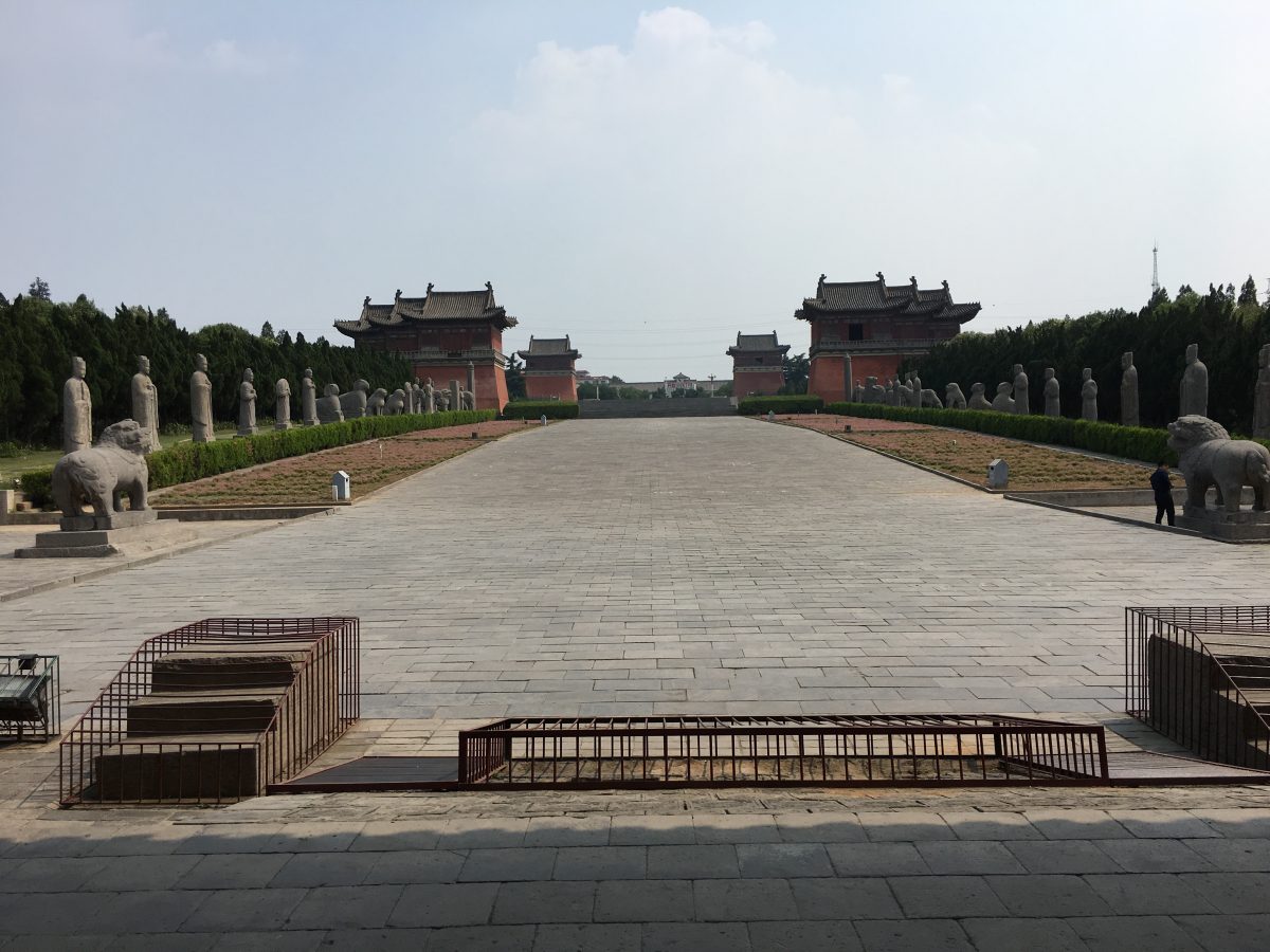 永昭陵神道石像生