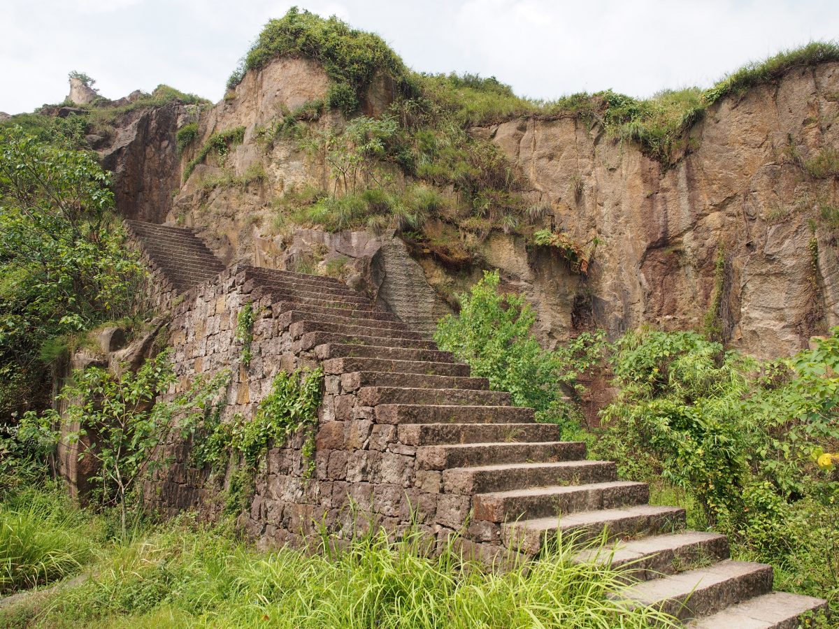 羊山石城·石阶