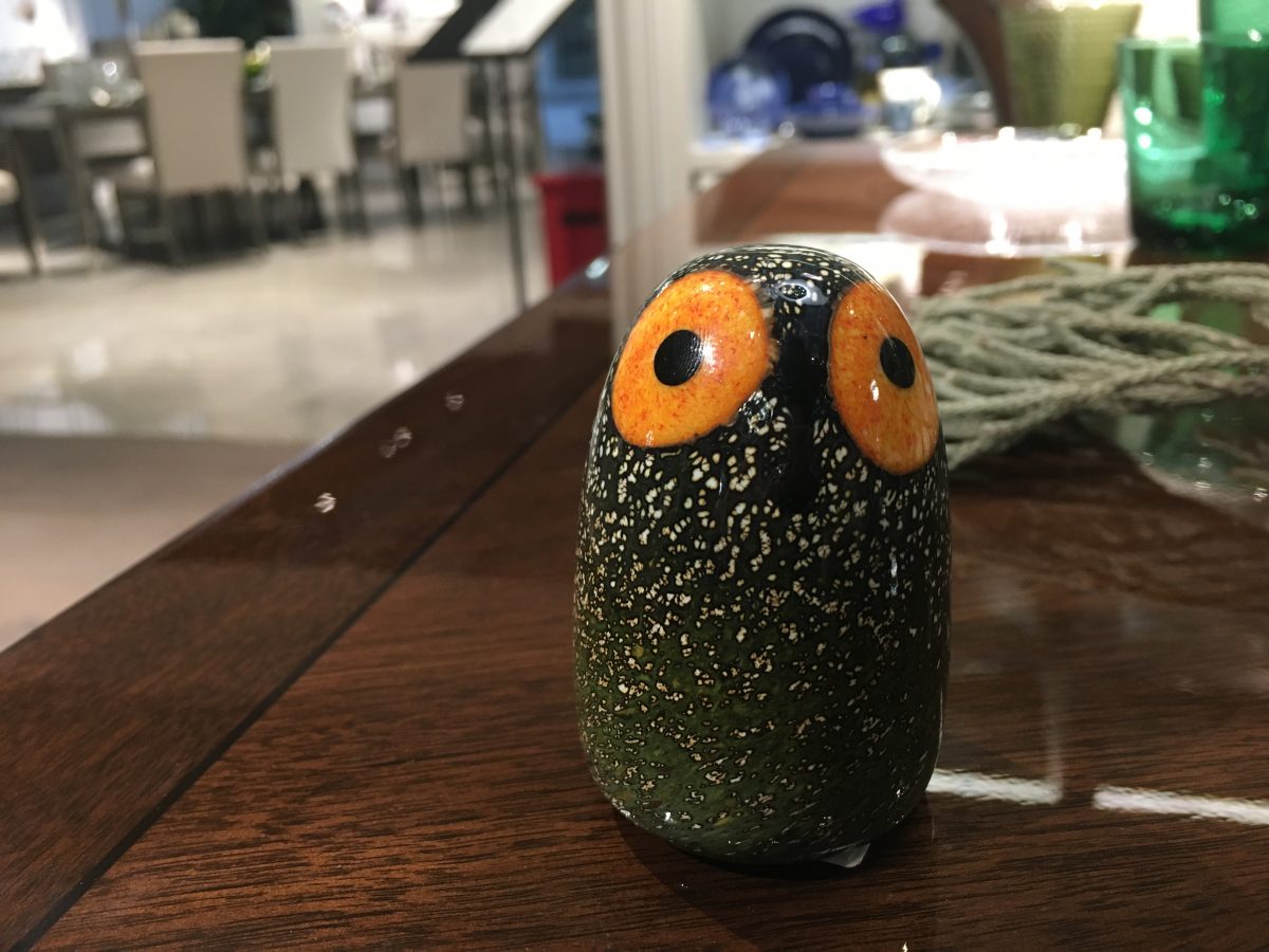 iittala 玻璃鸟·猫头鹰
