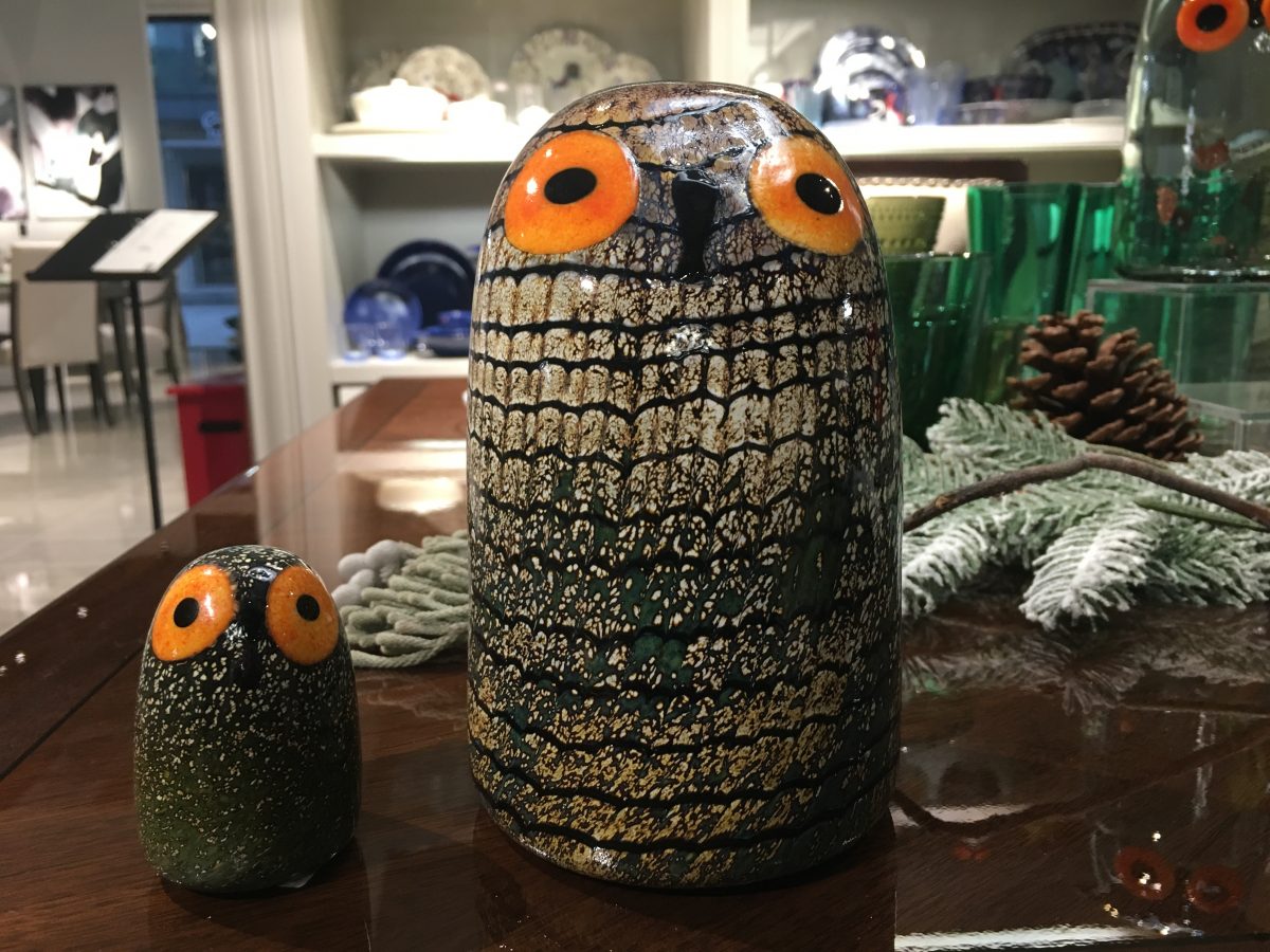iittala 玻璃鸟·猫头鹰
