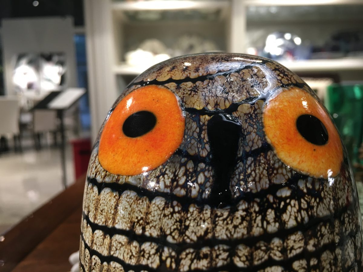 iittala 玻璃鸟·猫头鹰