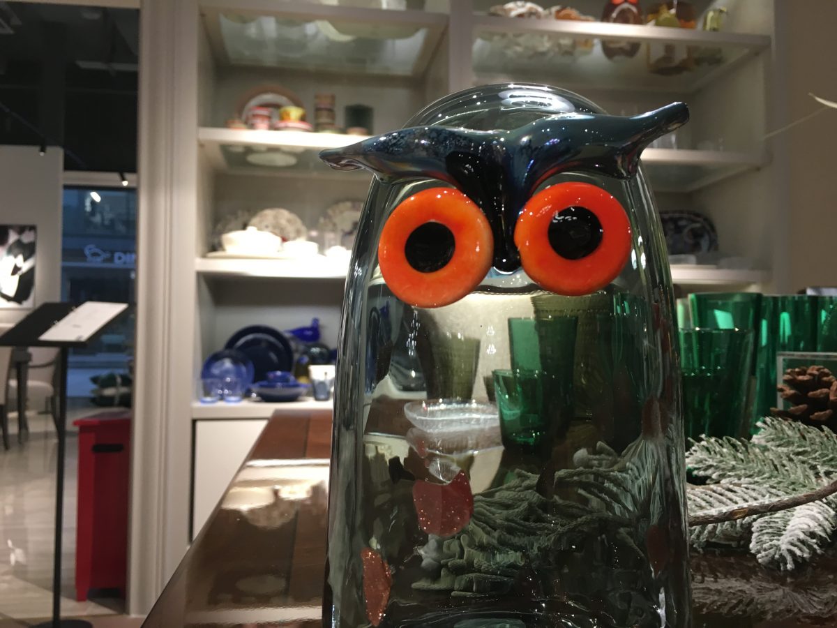 iittala 玻璃鸟·猫头鹰