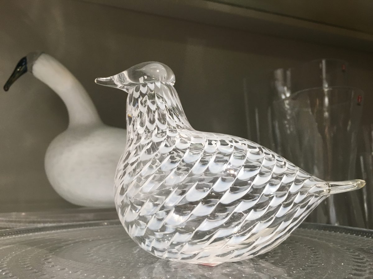 iittala 玻璃鸟·勺嘴鹬