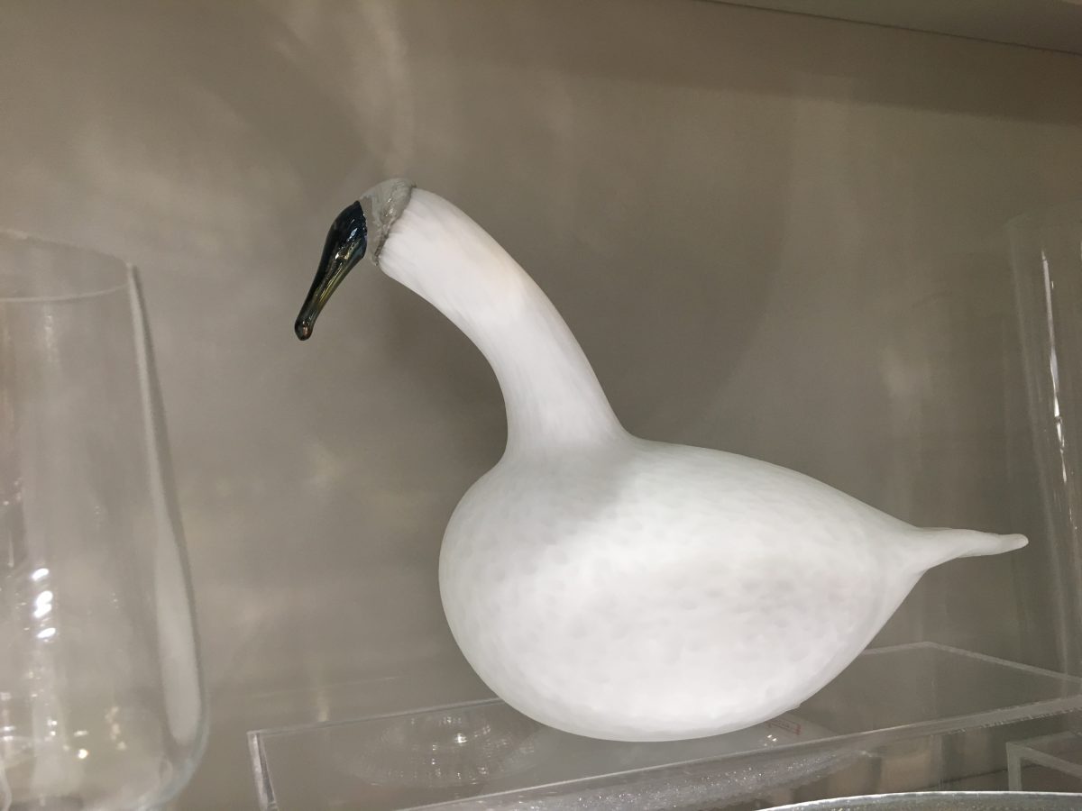 iittala 玻璃鸟