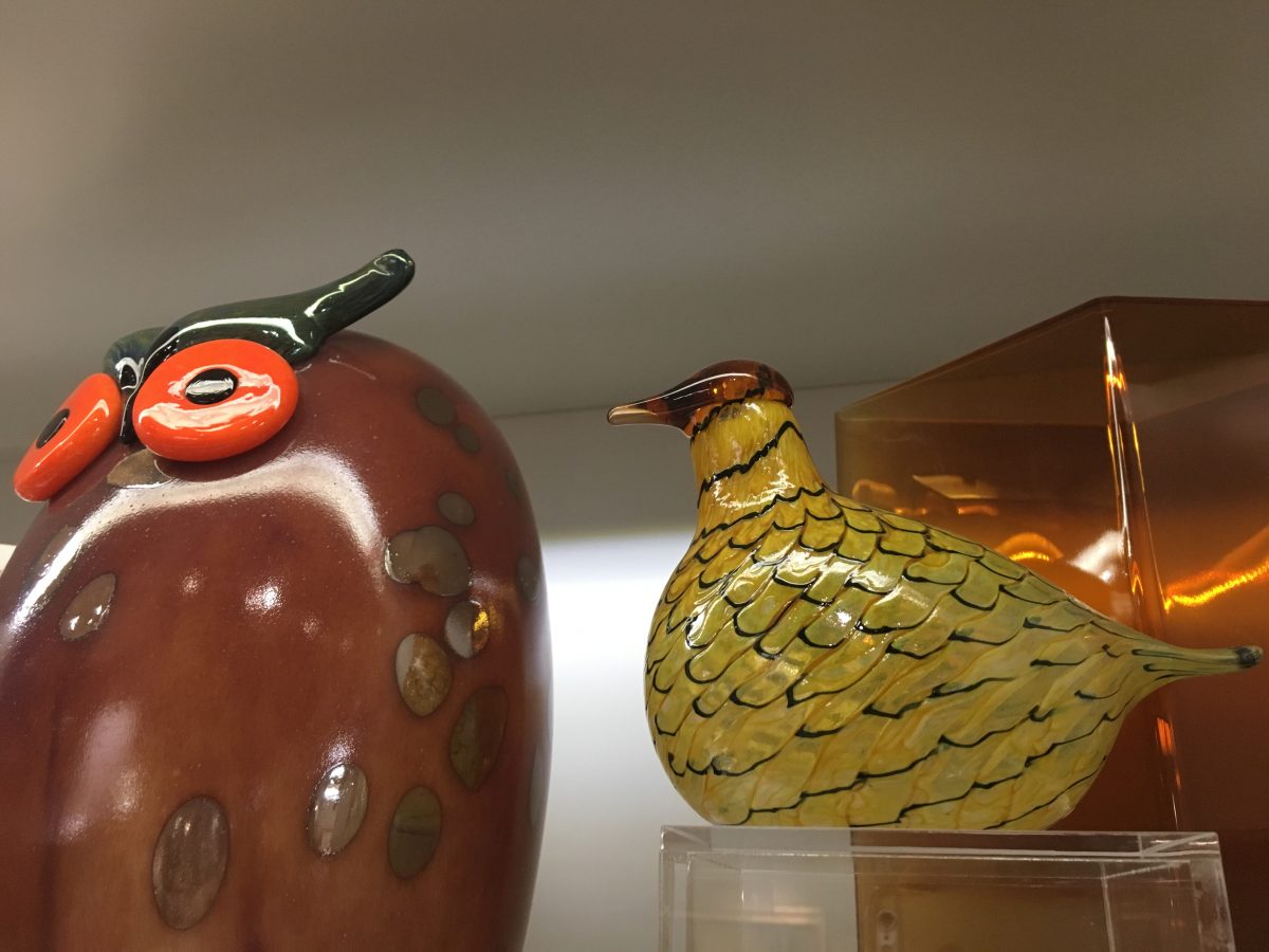 iittala 玻璃鸟