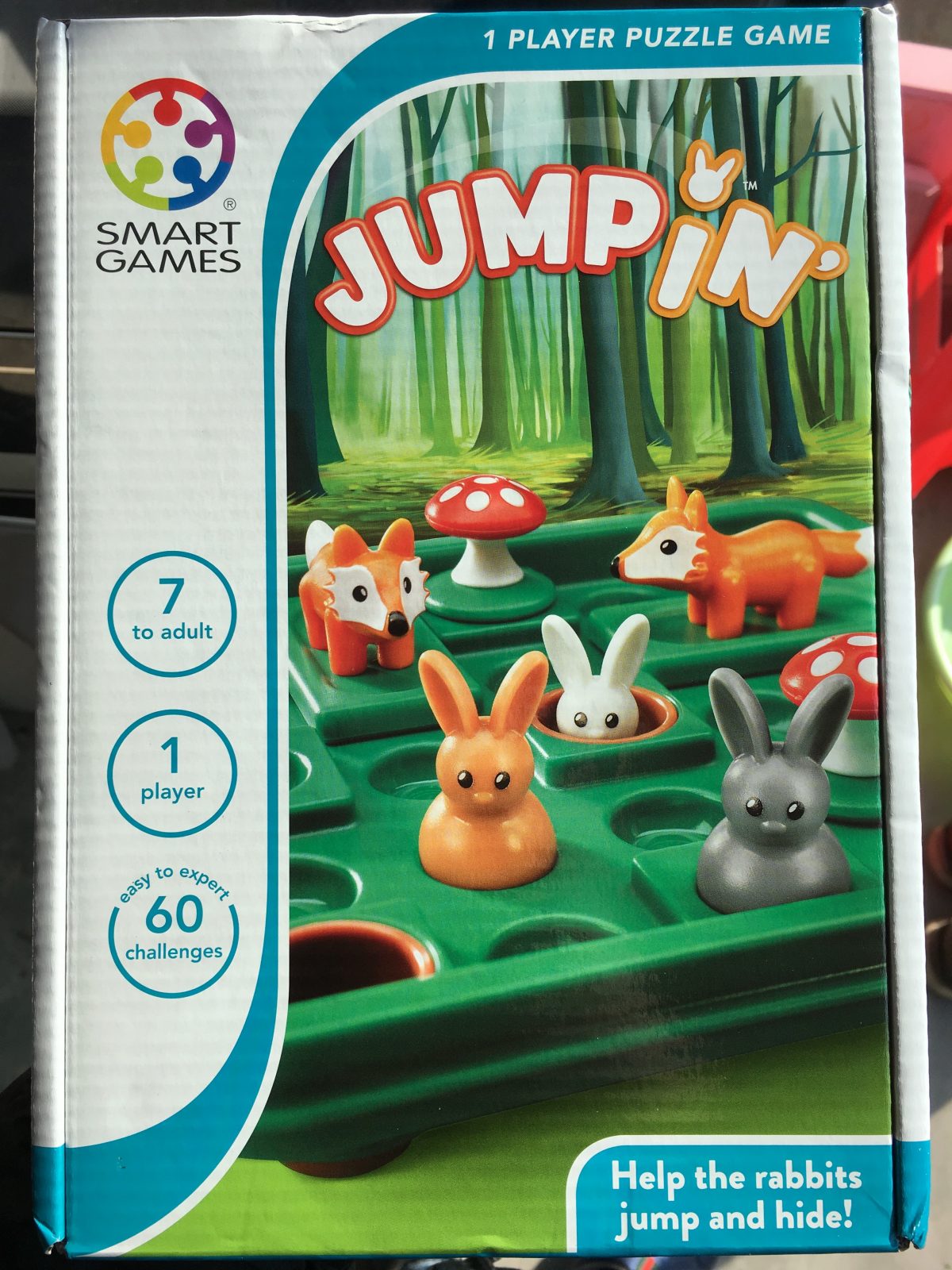 SmartGames 儿童益智桌游小兔蹦蹦跳 Jump in 包装