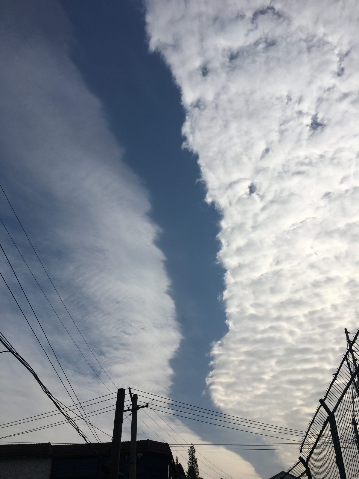 春季·上海·天空·云·天河