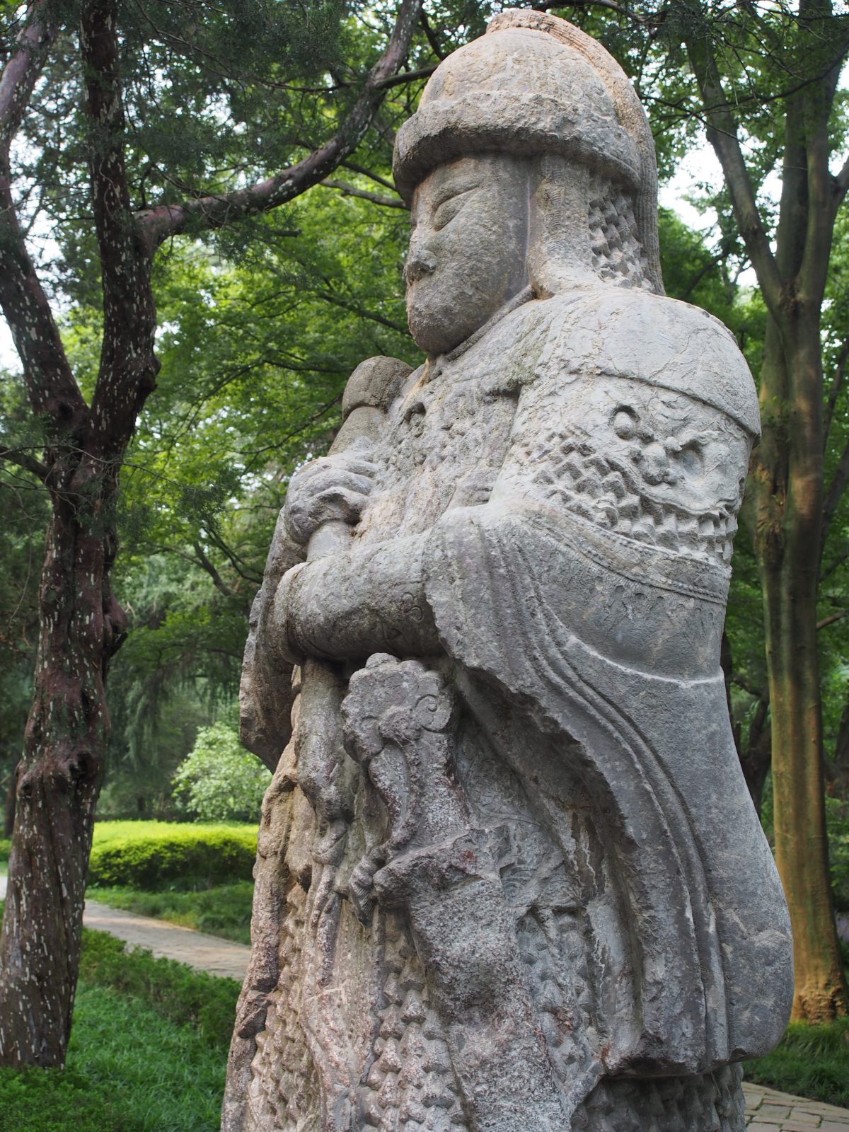 明孝陵·石像生·武士