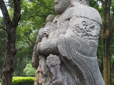 明孝陵·石像生·武士