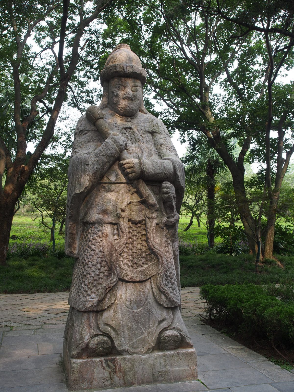 明孝陵·石像生·武士