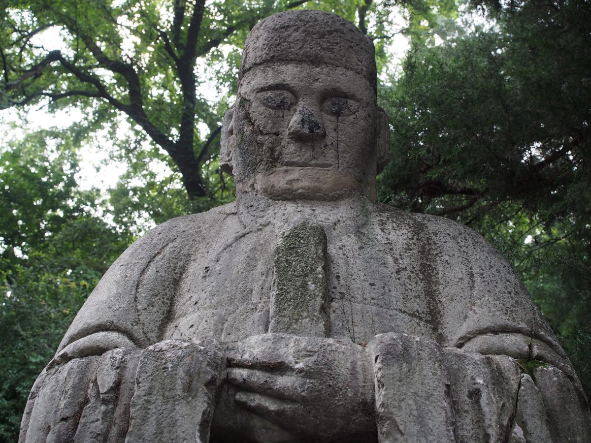 明孝陵·石像生·文官