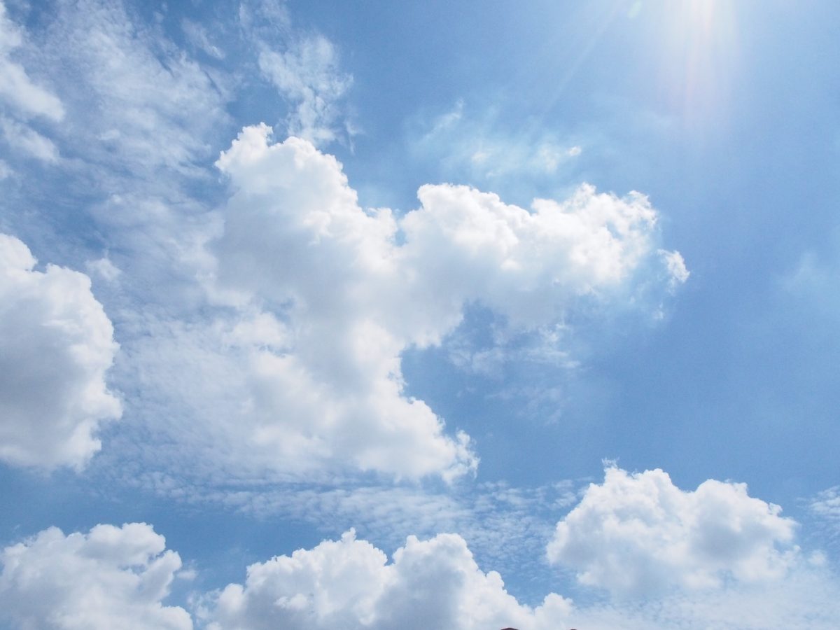 夏季·天空·蓝天白云