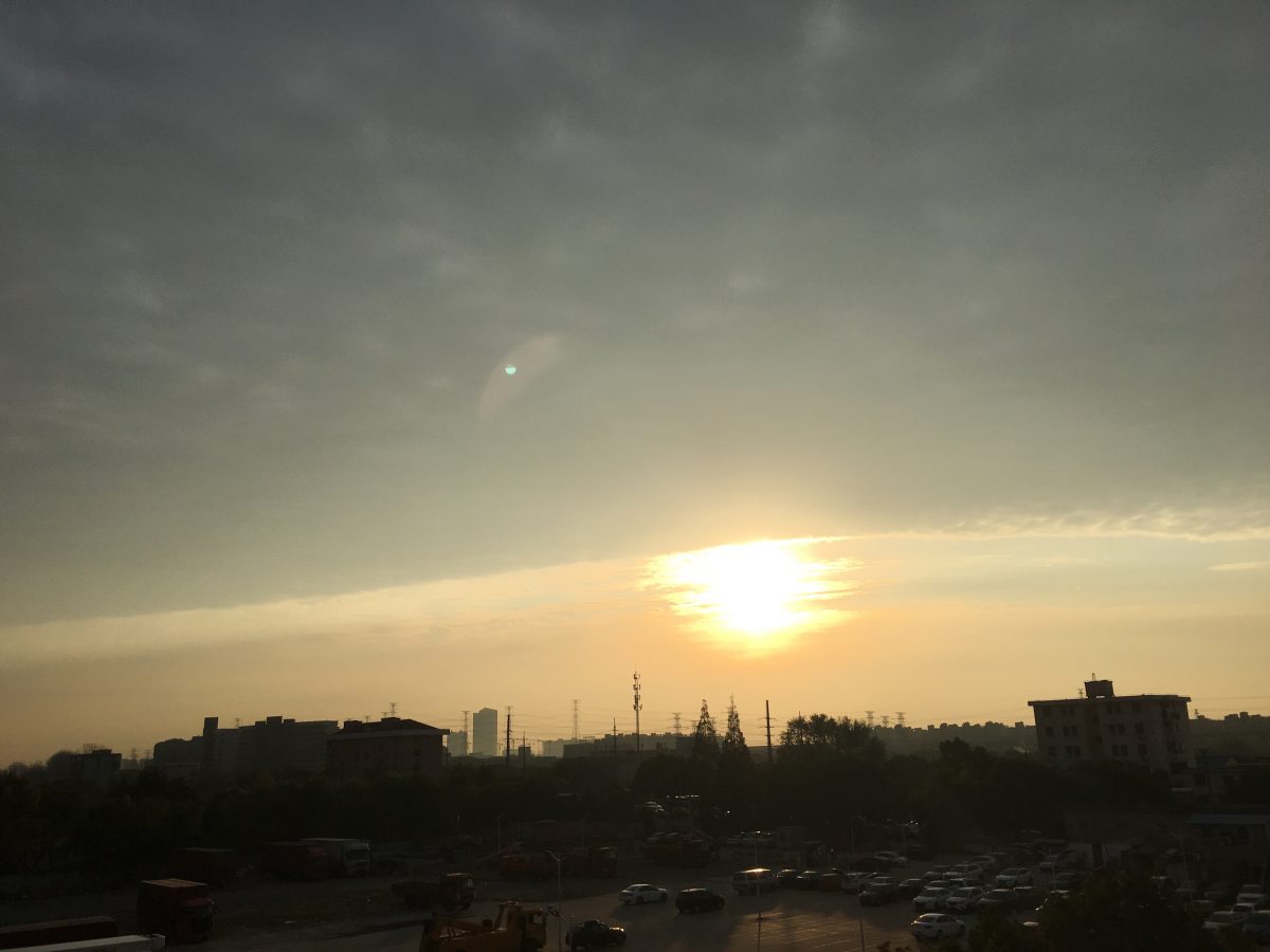 冬季·清晨·日出
