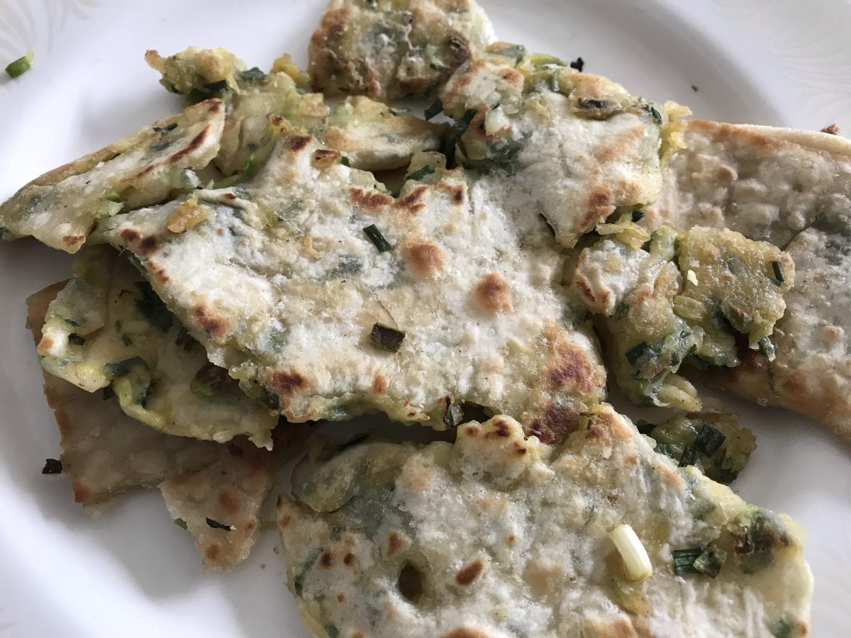 制作葱油饼·失败