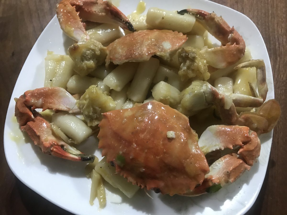 青蟹炒年糕